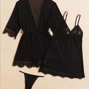 🍄 Romwe 3 pc lingerie set